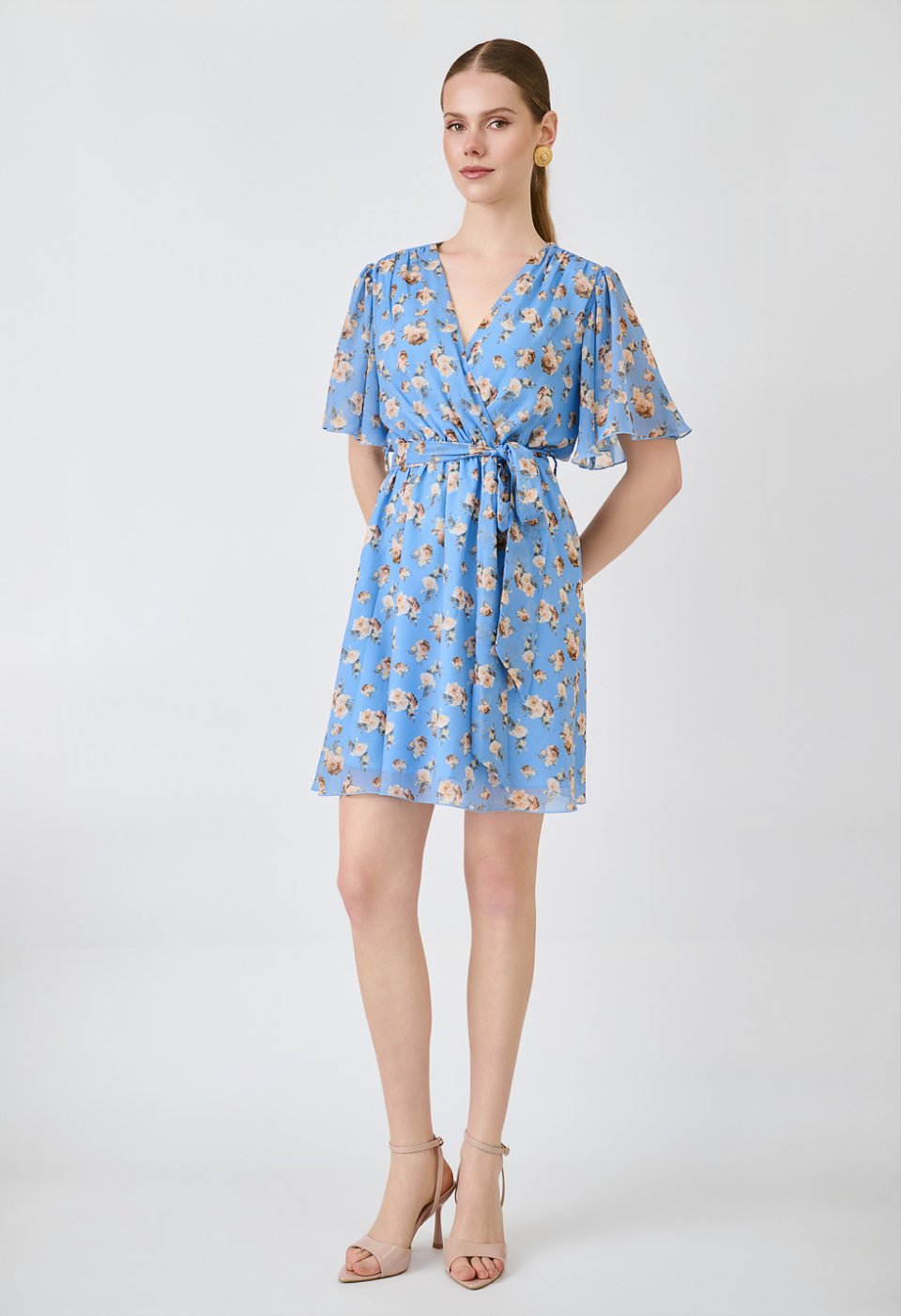 Short floral dress