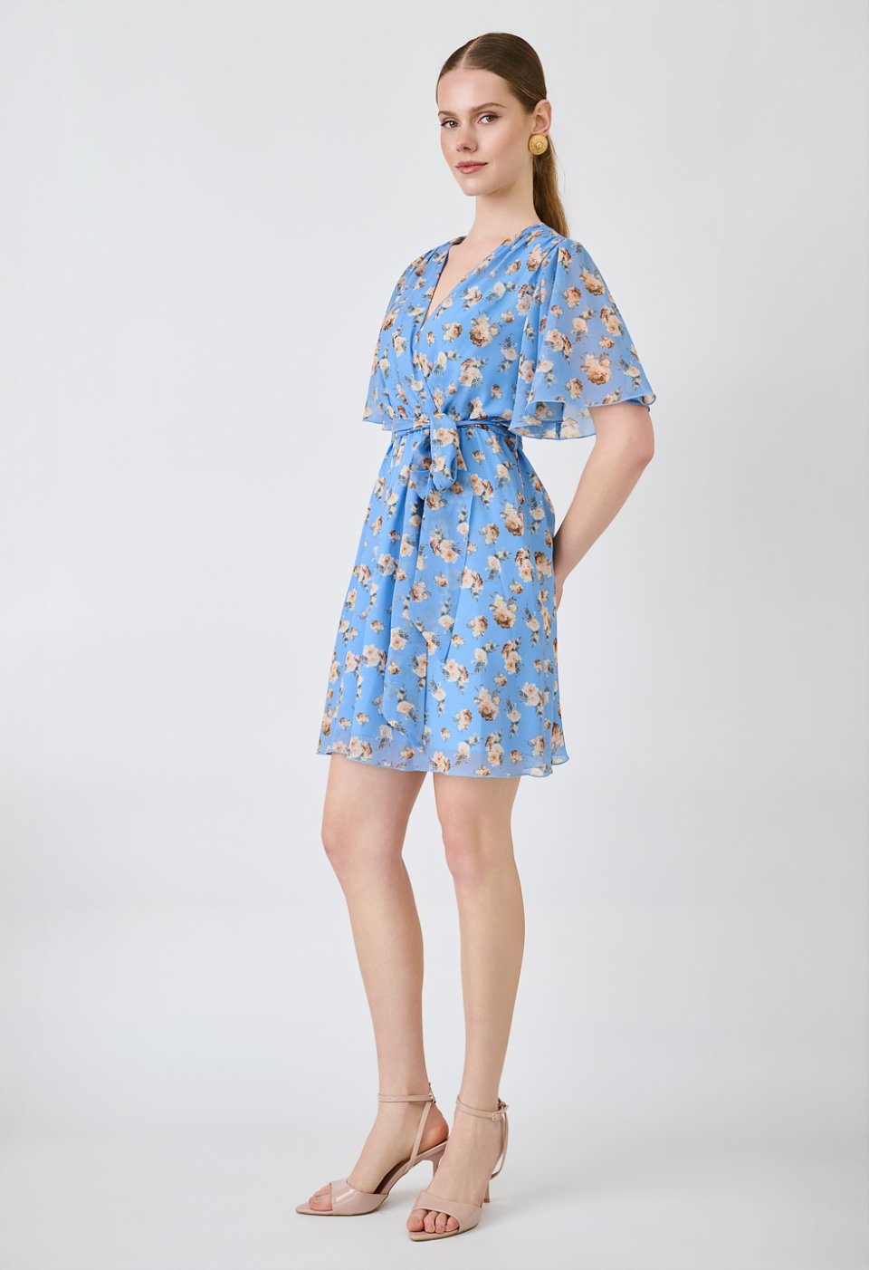 Short floral dress