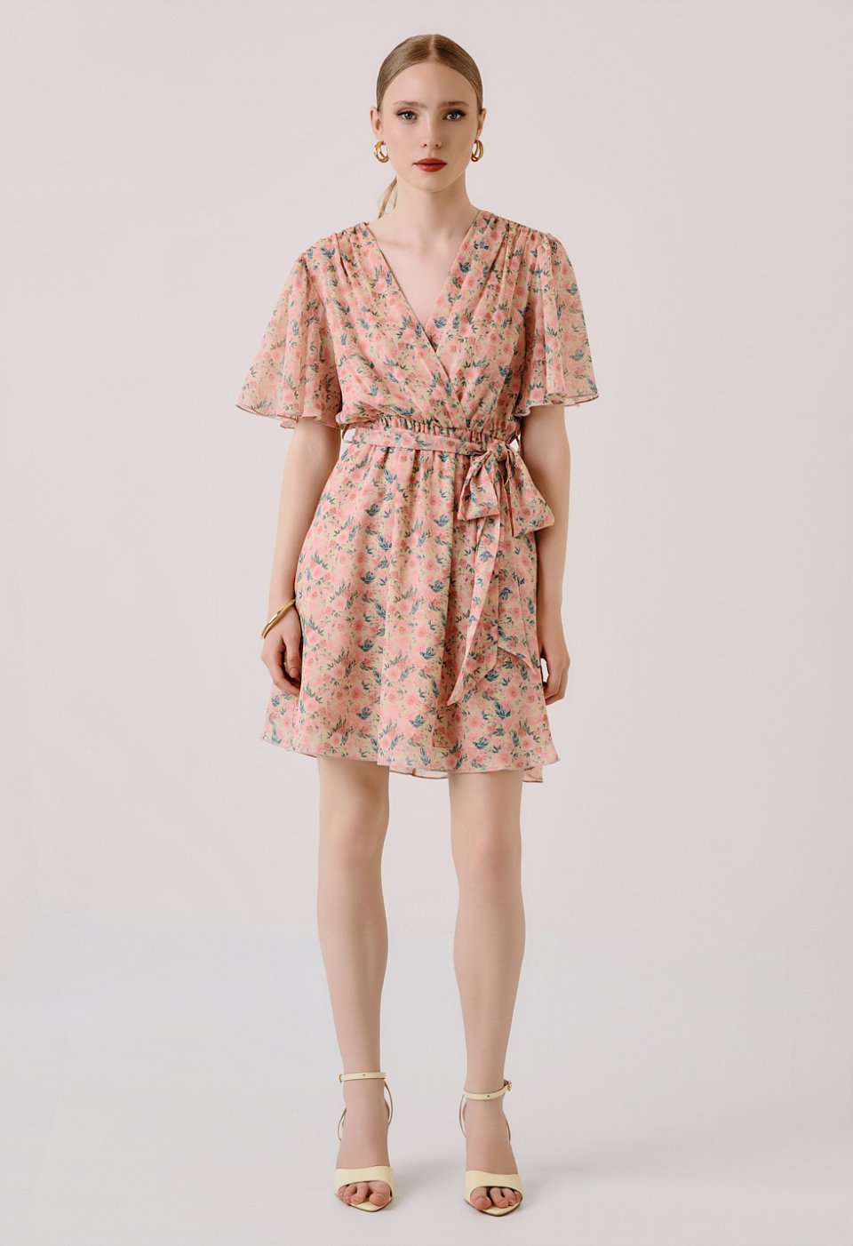 Short floral dress