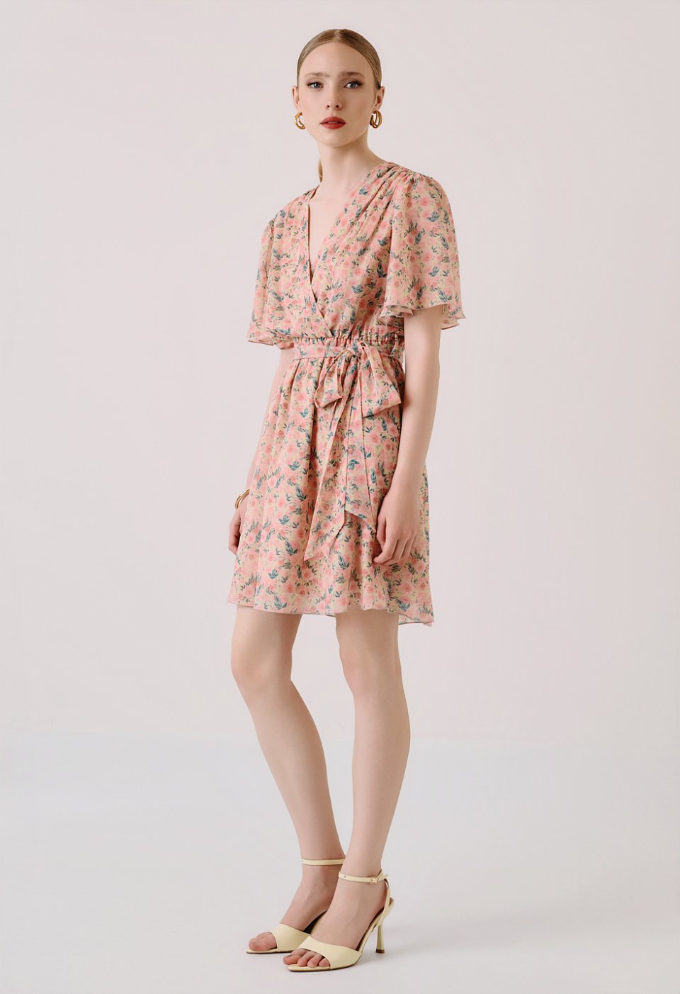 Short floral dress