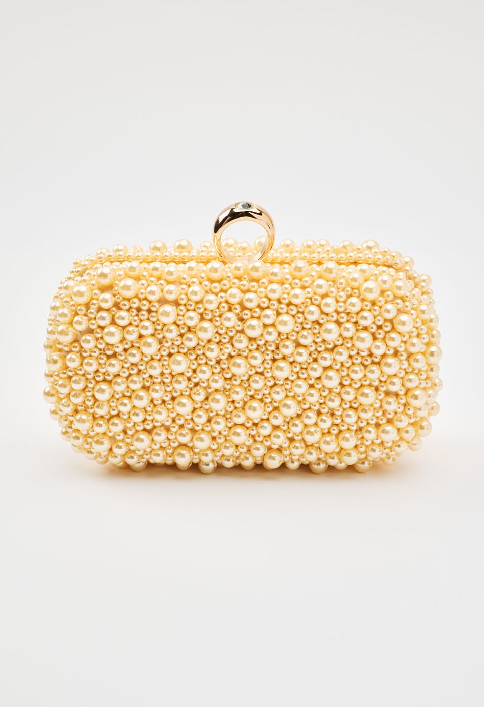 Evening bag with pearls