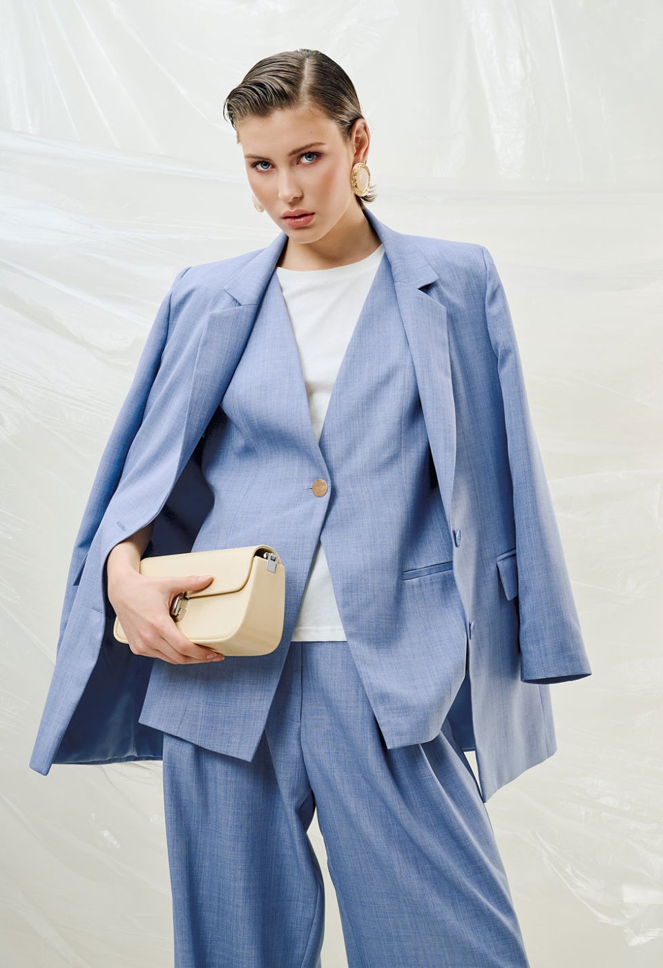 Relaxed-fit blazer