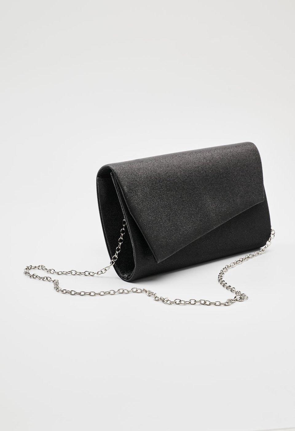 Envelope clutch with glitter