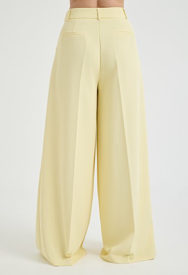 Παντελόνα ψηλόμεση Wide Leg