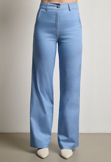 Ψηλόμεσο παντελόνι wide leg