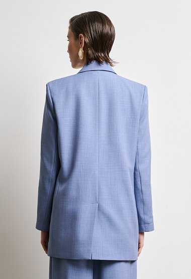 Relaxed-fit blazer