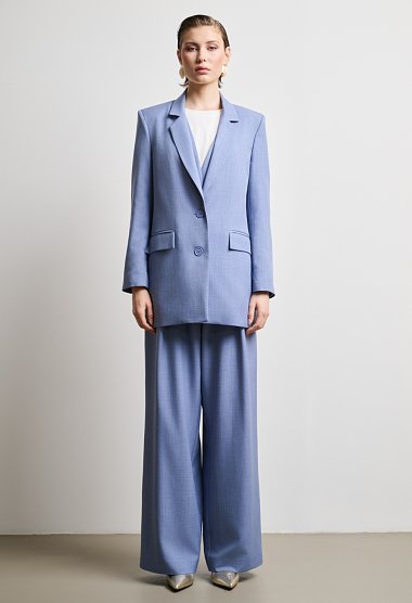 Relaxed-fit blazer
