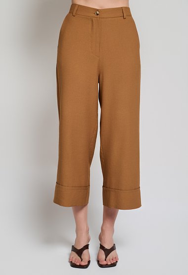 Vest and culotte pants set