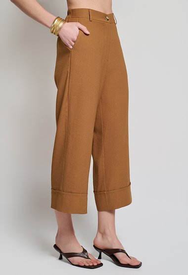 Vest and culotte pants set