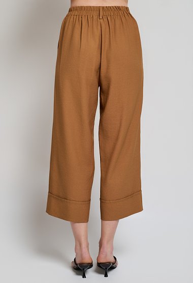 Vest and culotte pants set