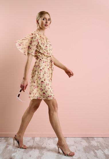 Short floral dress