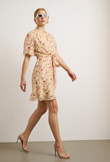 Short floral dress
