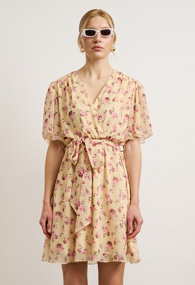 Short floral dress