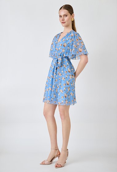 Short floral dress