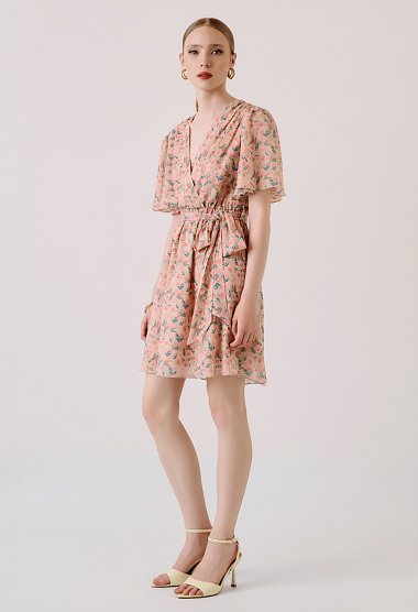 Short floral dress