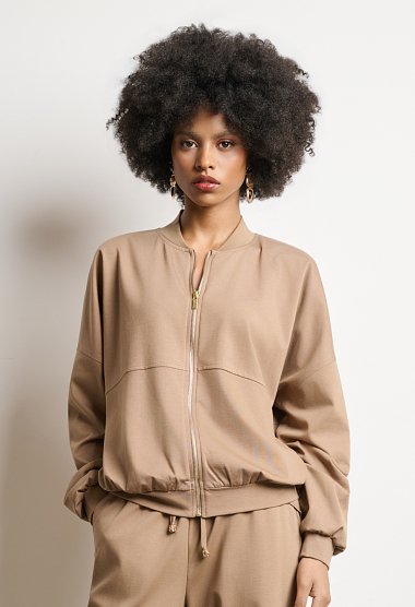 Zip-up hoodie