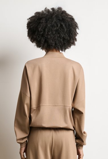 Zip-up hoodie