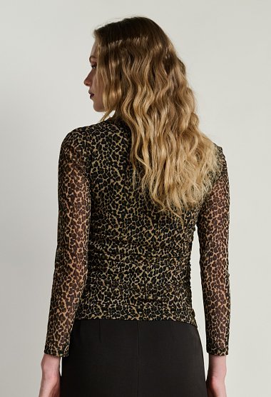 Μπλούζα με animal print