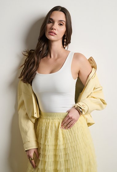 Cropped bomber jacket