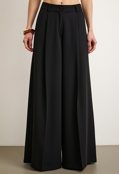 Παντελόνα ψηλόμεση Wide Leg