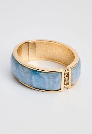 Bracelet with marble effect