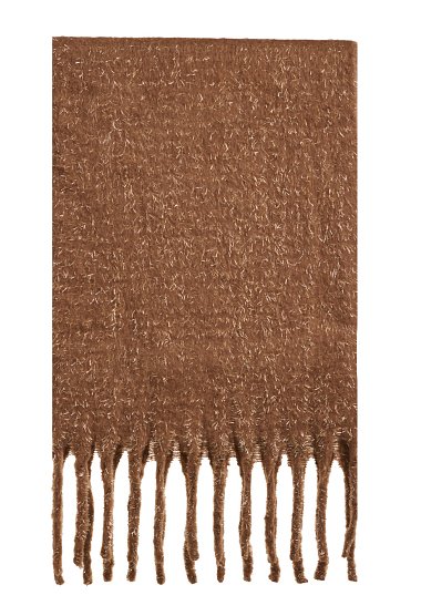 Scarf with lurex details