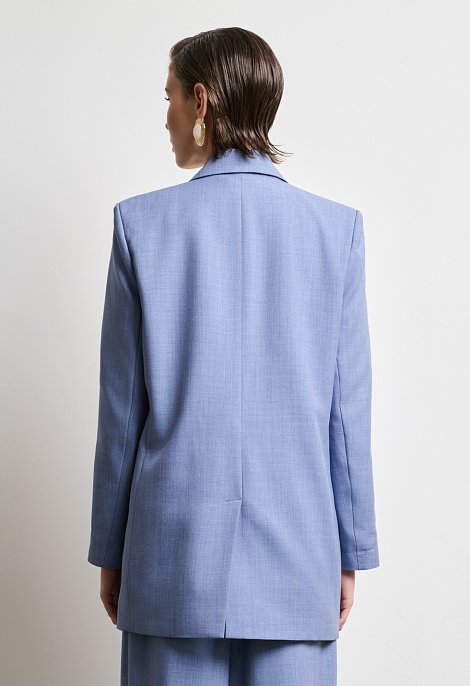Relaxed-fit blazer