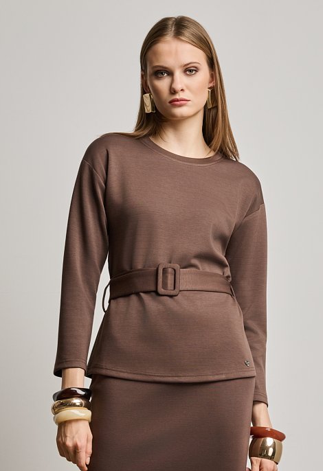 Maxi blouse and skirt set