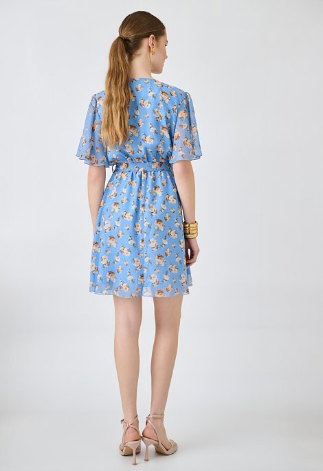 Short floral dress
