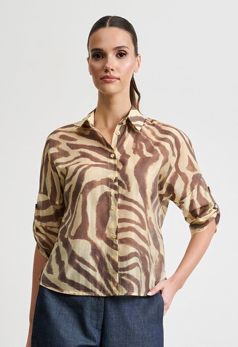 Animal print shirt