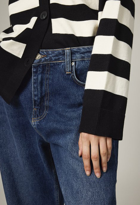 Τζιν loose wide leg