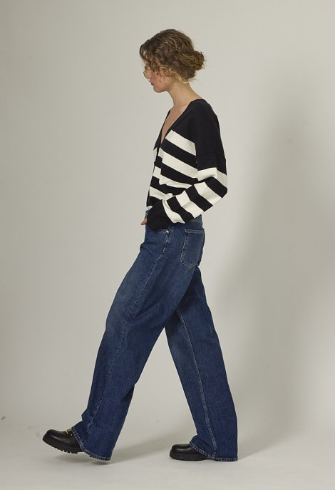 Τζιν loose wide leg