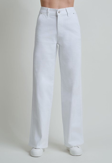 Ψηλόμεσο τζιν wide leg