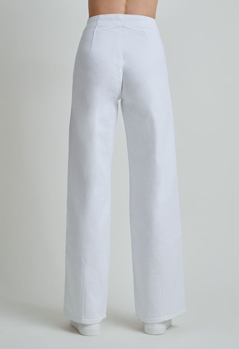 Ψηλόμεσο τζιν wide leg