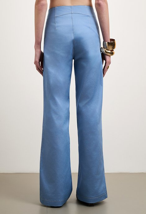 Ψηλόμεσο παντελόνι wide leg