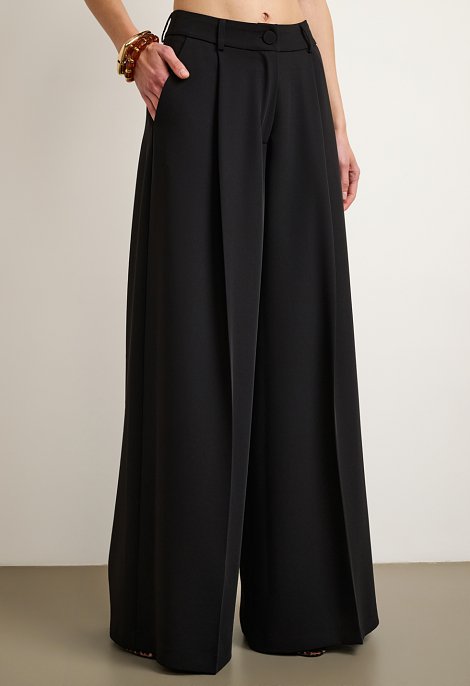 Παντελόνα ψηλόμεση Wide Leg