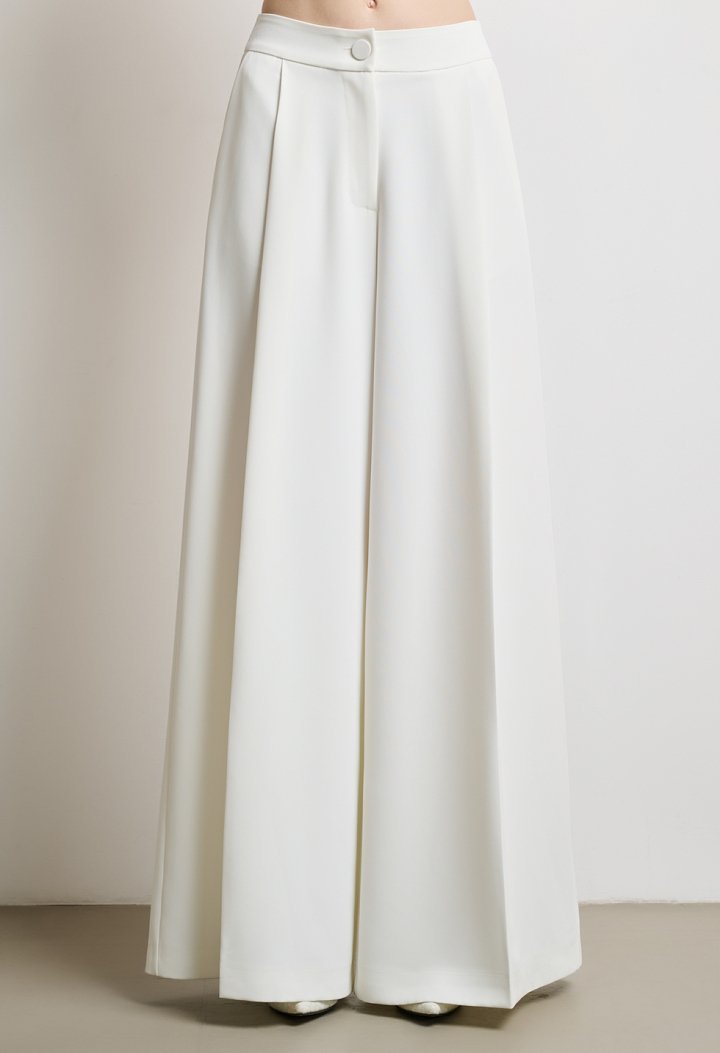 Παντελόνα ψηλόμεση Wide Leg