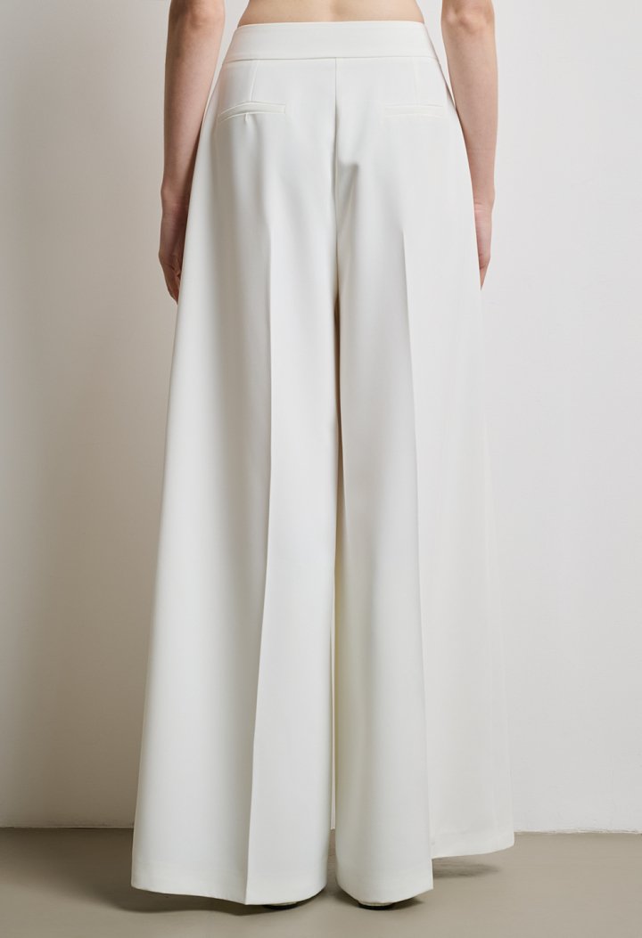Παντελόνα ψηλόμεση Wide Leg