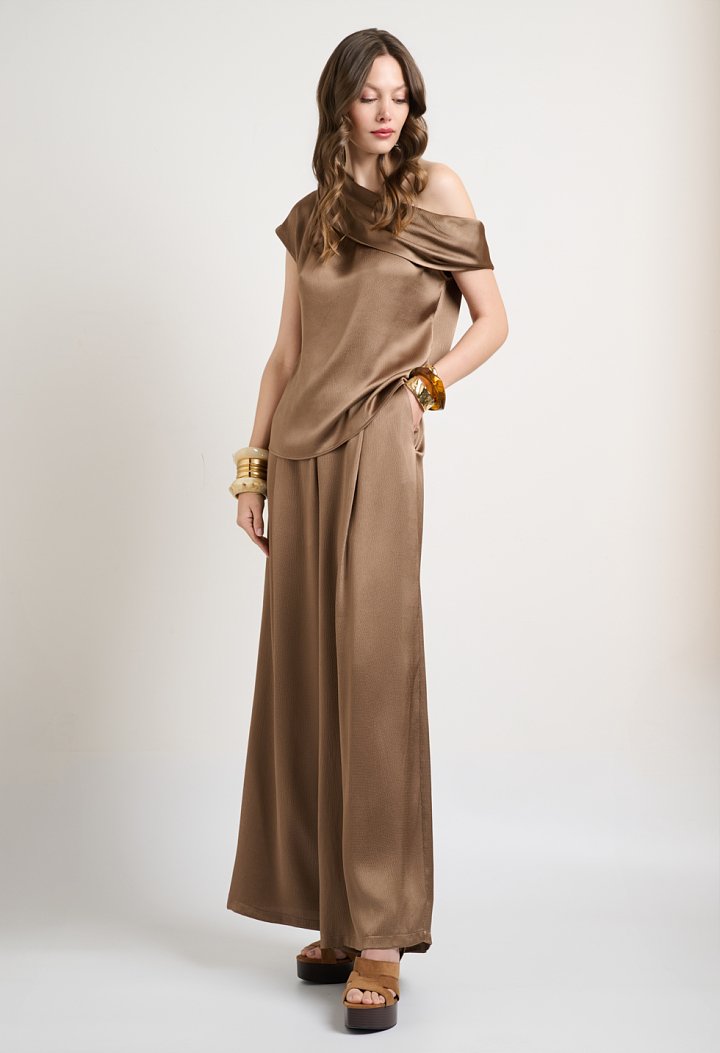 Satin pants