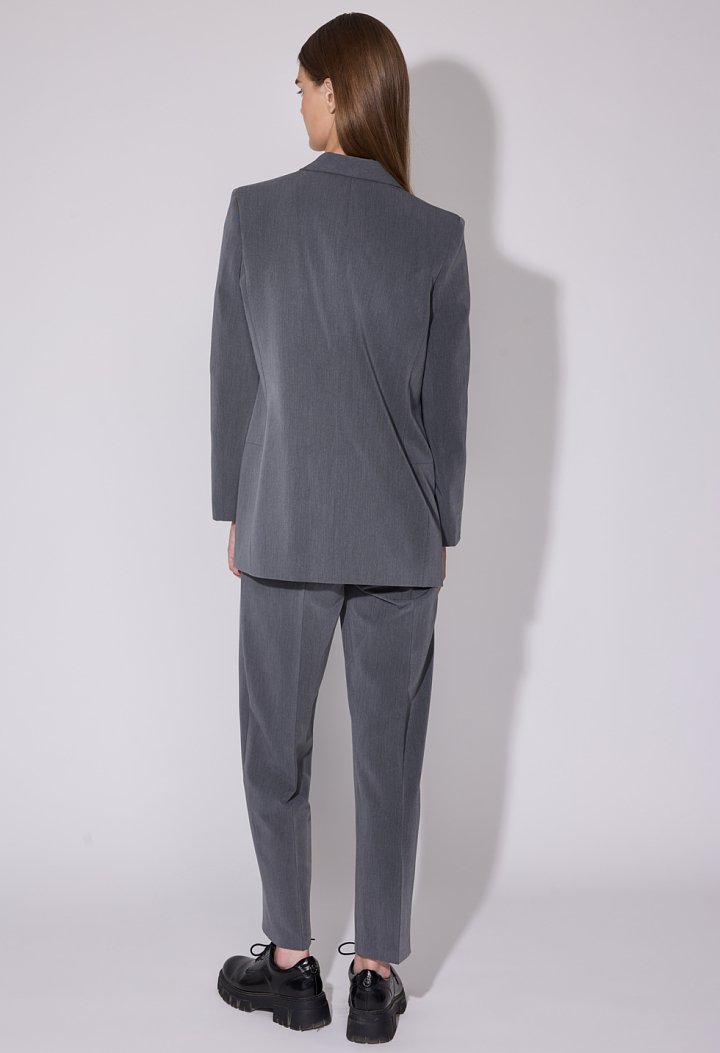 Button-down blazer