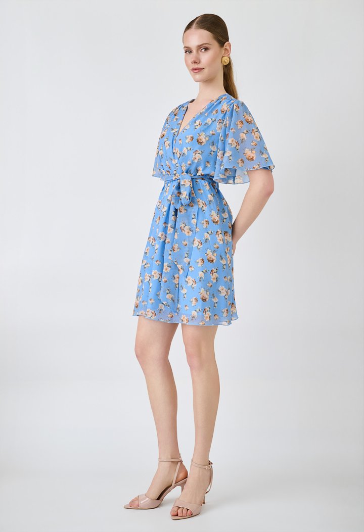 Short floral dress