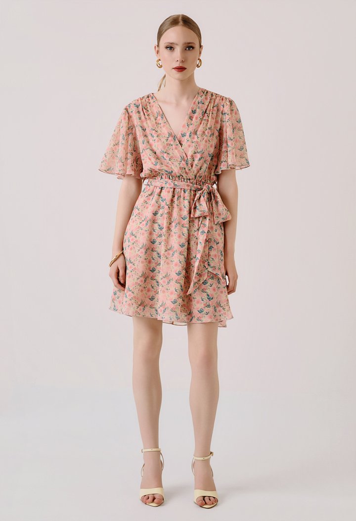 Short floral dress