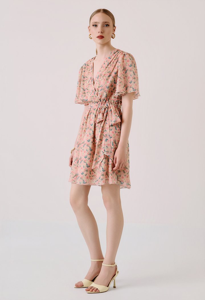 Short floral dress