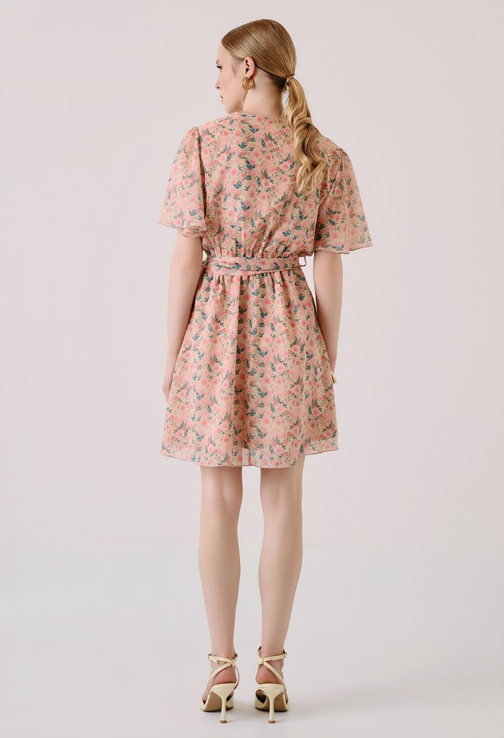Short floral dress