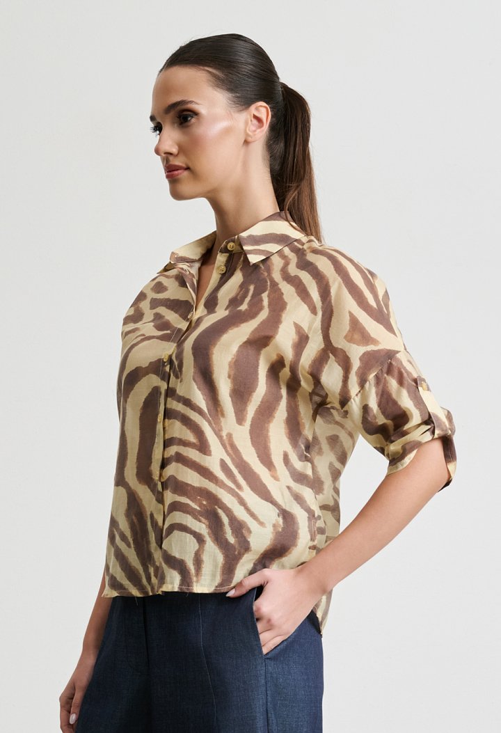 Animal print shirt