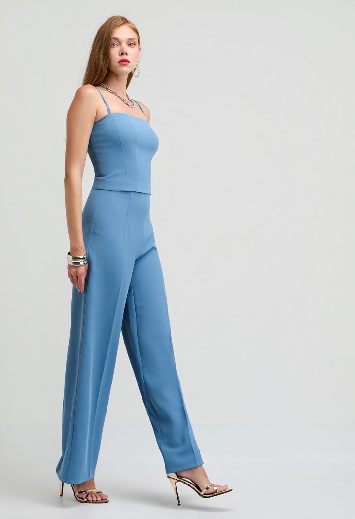 Crop Top with Thin Straps