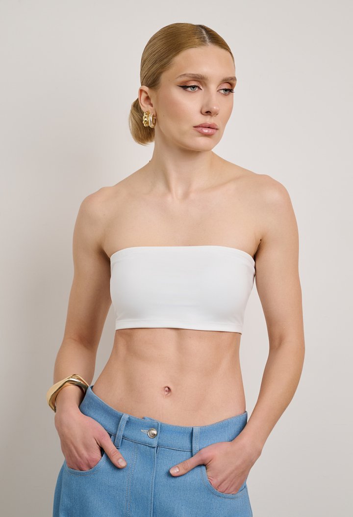 Ελαστικό strapless τοπ
