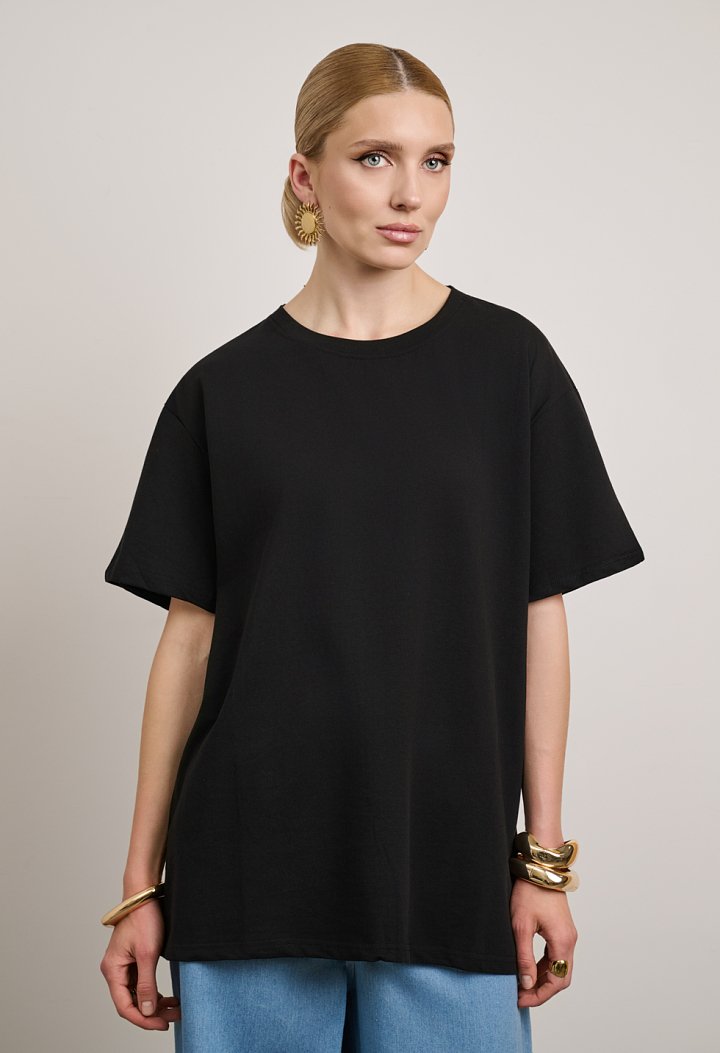 Oversized μπλούζα με κοντό μανίκι