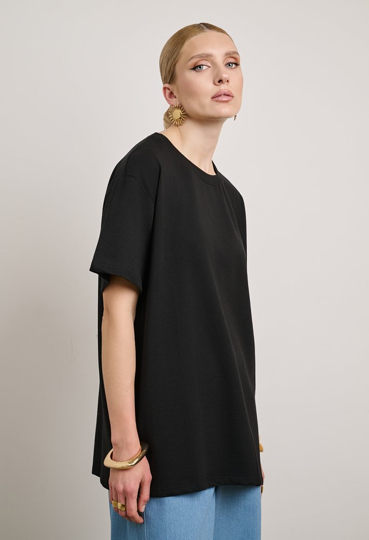 Oversized μπλούζα με κοντό μανίκι