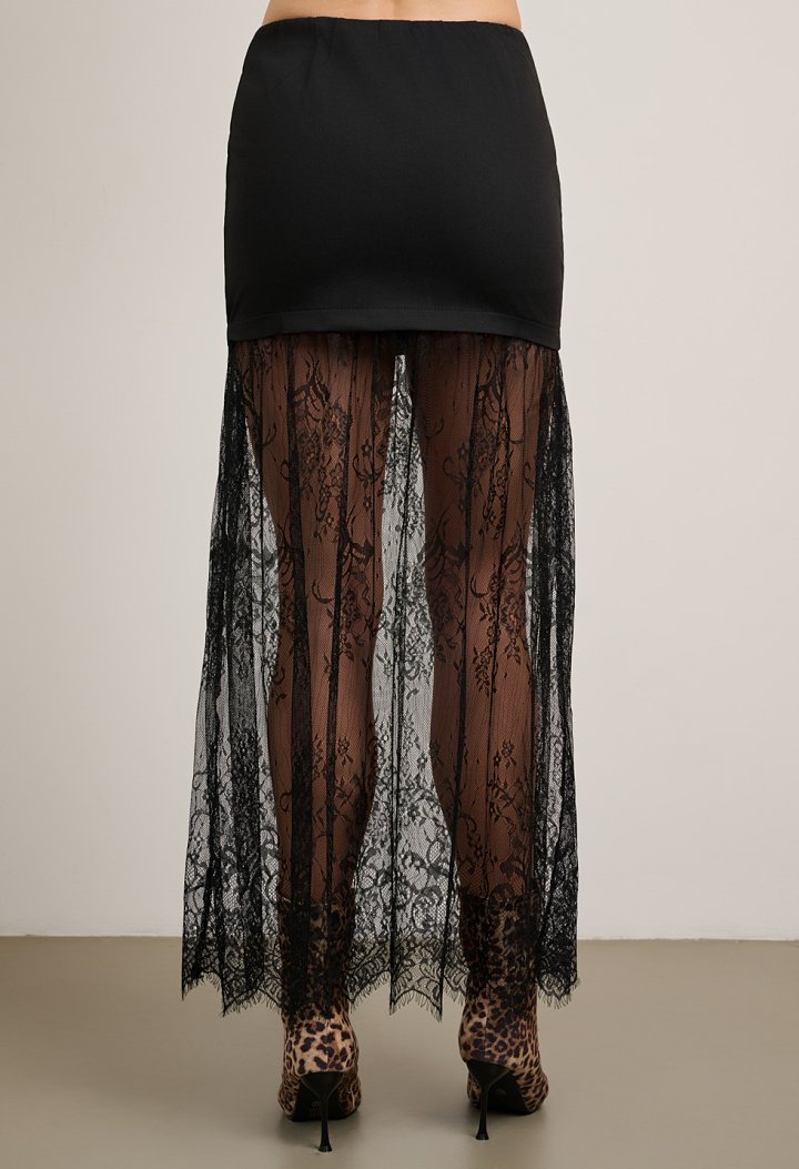 Lace skirt